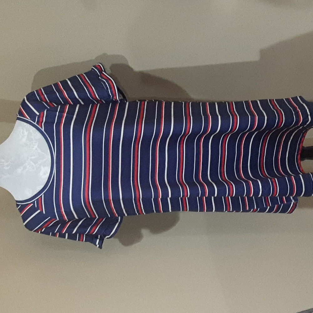 Striped flattering boutique dress